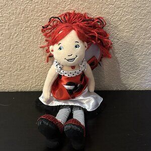 Manhattan Toy 2009 "Lana" Red & Black Lady Bug Dress 12" Plush Doll